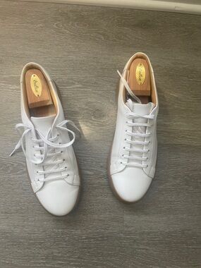 Thursday legacy gumsole low top leather sneakers with cedar shoe trees